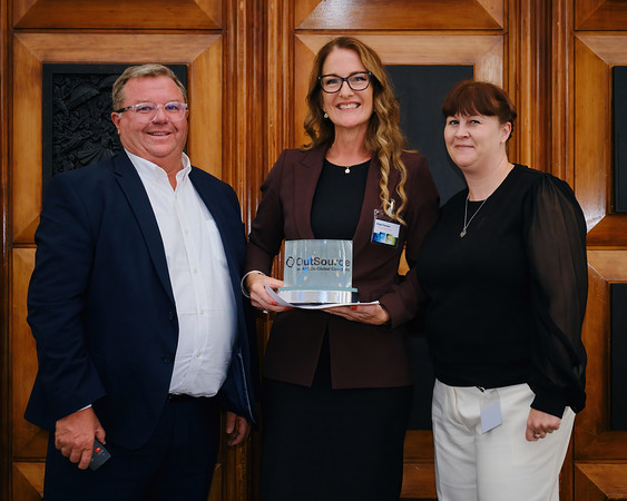 L-R Steve Carter FRSA Co-Founder of The Satori Partnership, Abigail Farnham Director of Pertemps Network Group ,Tina Hook Country Manager for Netive VMS